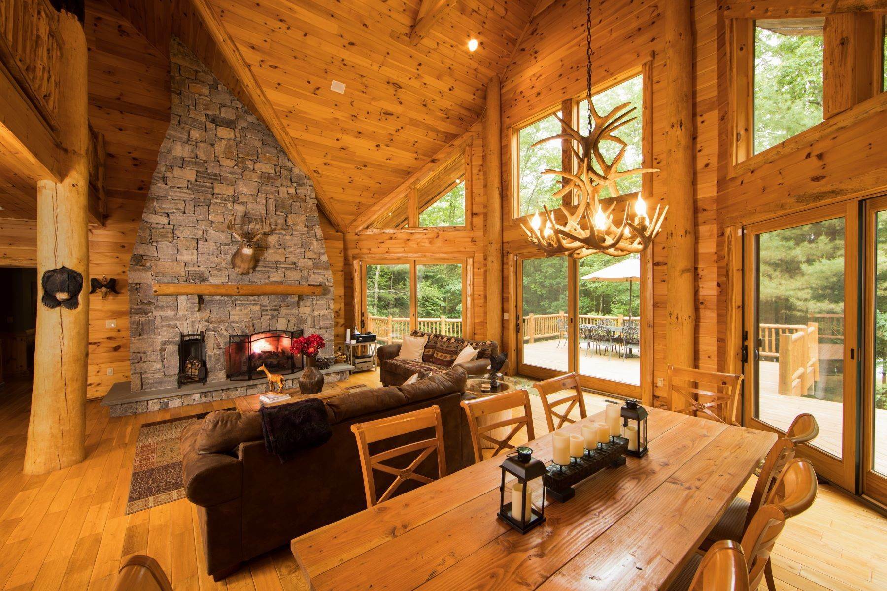 6. Single Family Homes for Sale at Adirondack Lodge at The Chapin Estate 222 Sunset Pt Bethel, New York 12720 United States