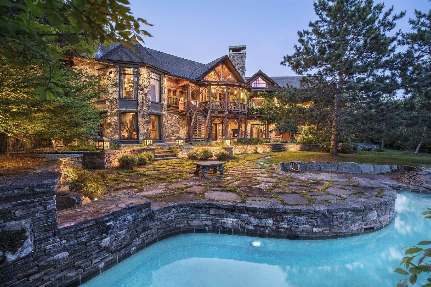 33. Single Family Homes 为 销售 在 Adirondack Lodge at The Chapin Estate 222 Sunset Pt 伯特利, 纽约 12720 美国