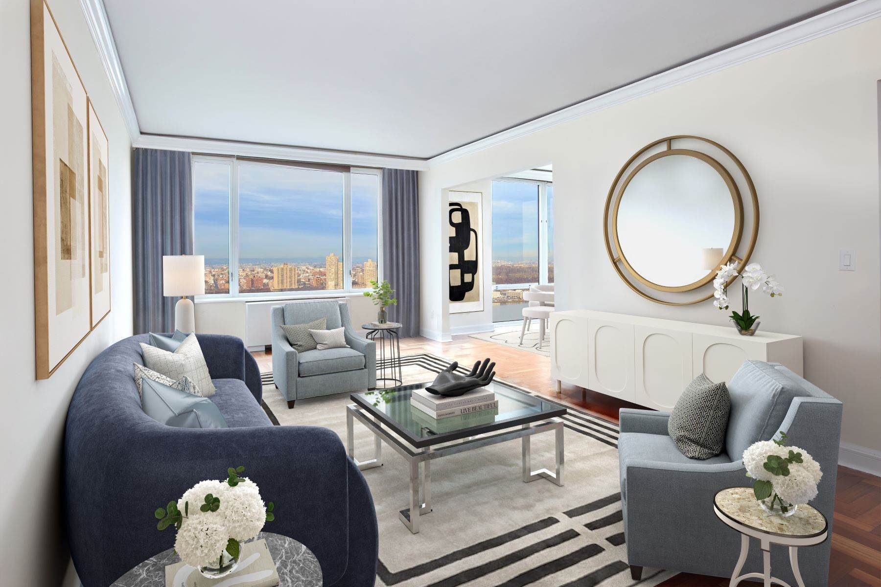 Condominiums for Sale at Fabulous Above All 220 Riverside Boulevard, 42A New York, New York 10069 United States