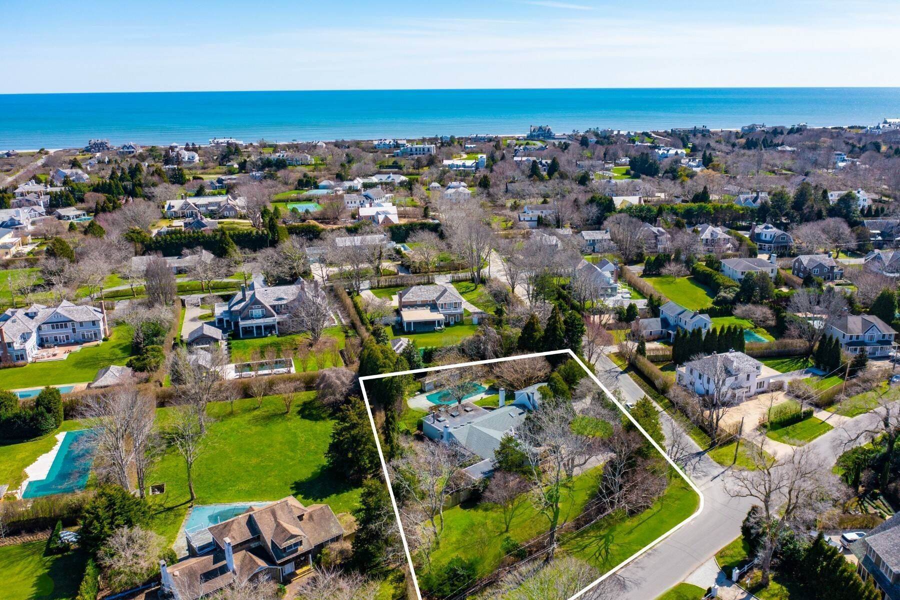 Single Family Homes for Sale at Southampton Village Traditional 242 Toylsome Ln Southampton, New York 11968 United States