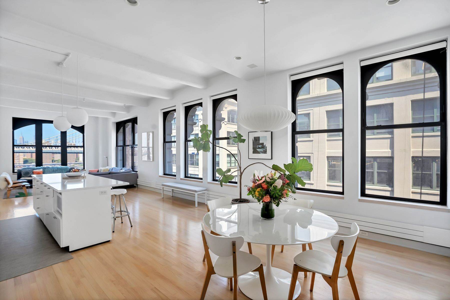 Condominiums for Sale at A Truly One of a Kind Loft 30 Main Street, 11BC Brooklyn, New York 11201 United States