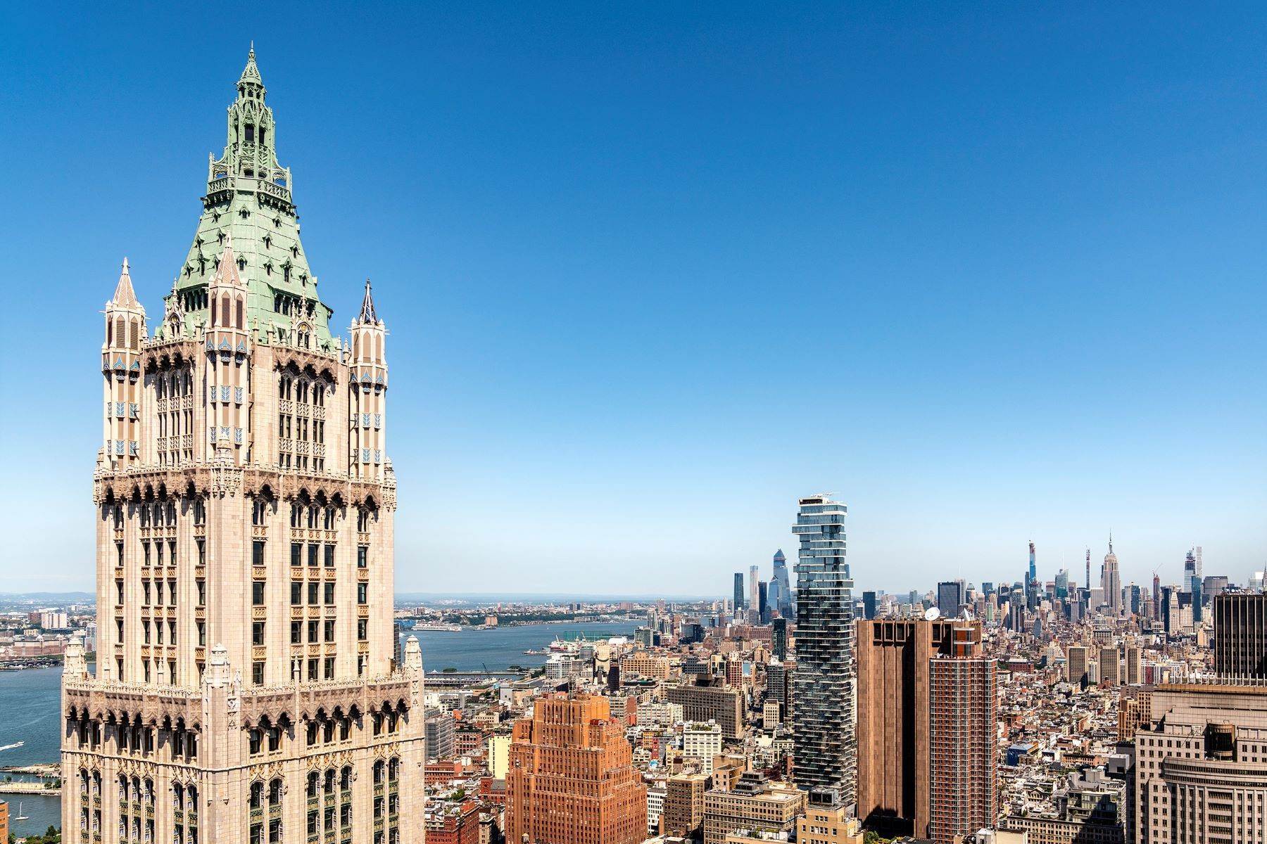 Condominiums for Sale at The Woolworth Tower Residences 2 Park Place, Pennacle PH and 49Fl New York, New York 10007 United States